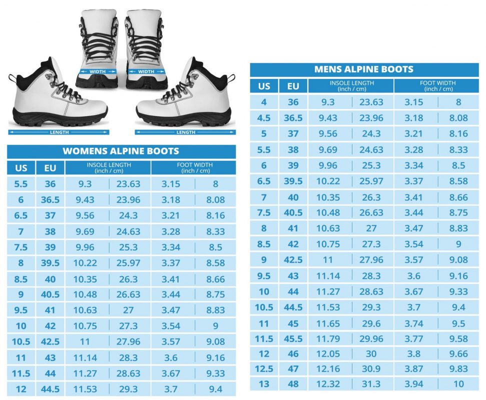 USA Flag Alpine Boots For Women 90Sfootwear 90sfootwear Custom